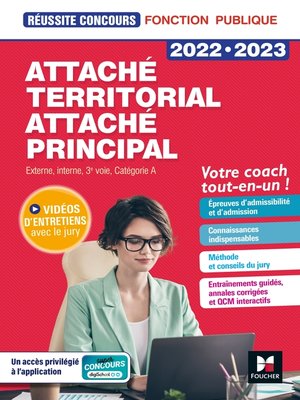 cover image of Réussite Concours--Attaché territorial, Attaché principal Cat. A--2022-2023--Préparation complète